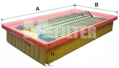 K161 MFILTER Фільтр повітряний 190D/E200D W201/124 OM601